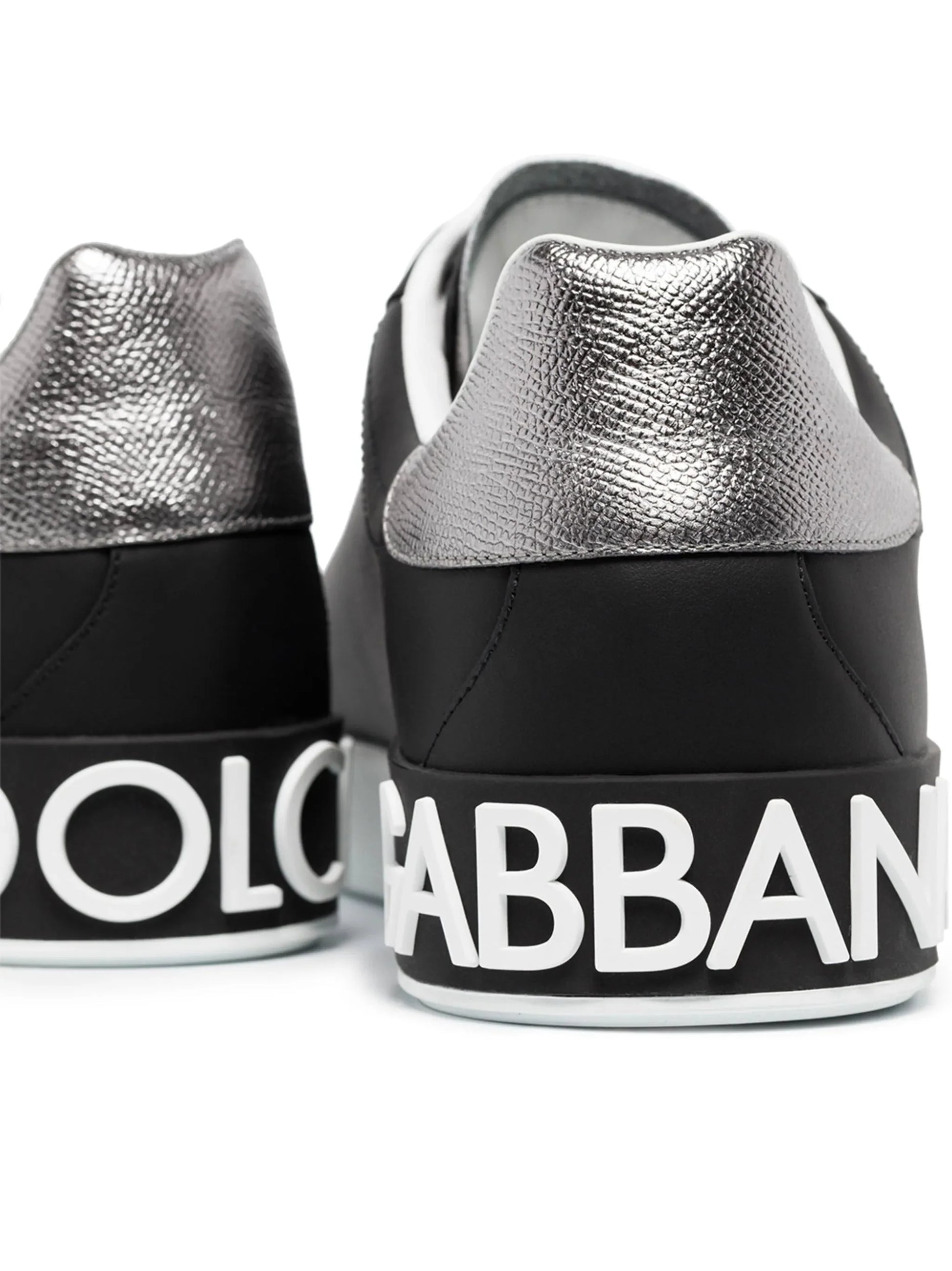 Portofino Leather Sneakers by Dolce & Gabbana - bottegalusso: Premier Destination for Modern Luxury Menswear