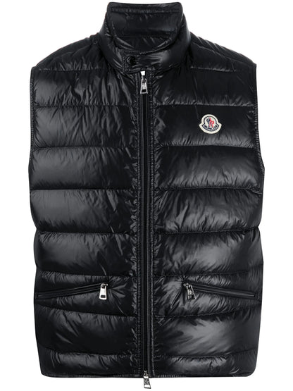 Quilted Logo Gilet