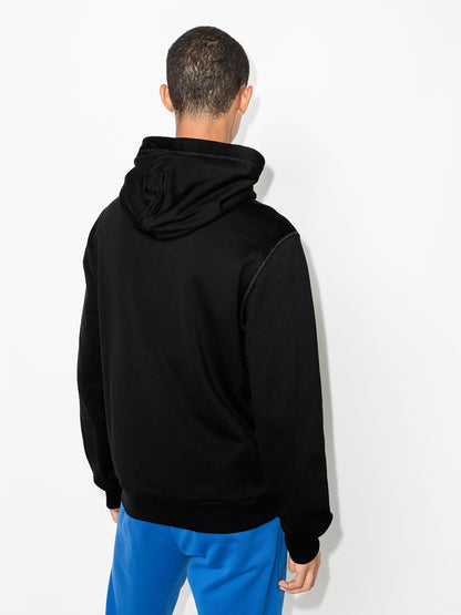 Logo Tag Zip Up Hoodie by Dolce & Gabbana - bottegalusso: Premier Destination for Modern Luxury Menswear