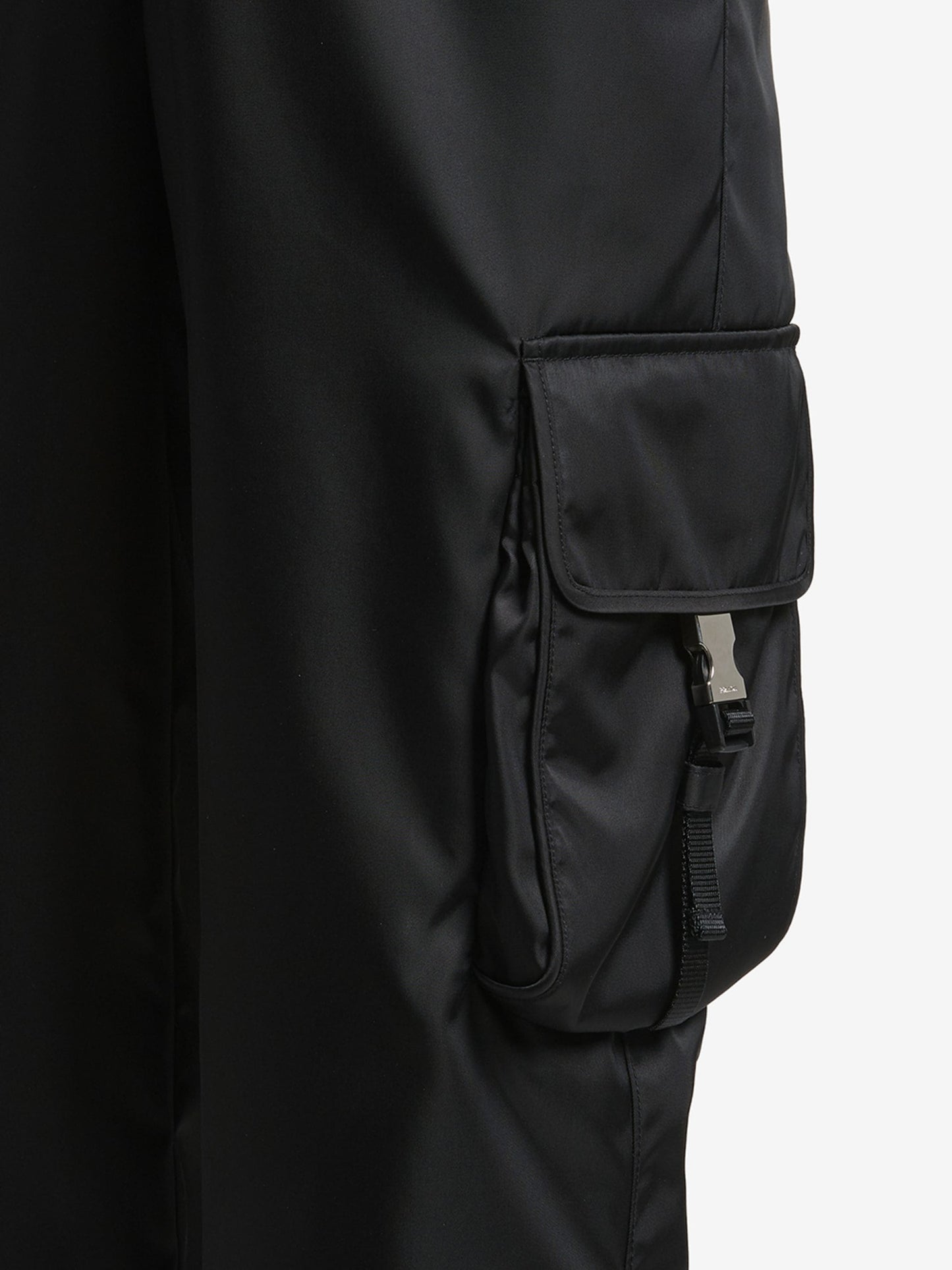 re-nylon cargo pants by prada - bottegalusso: premier destination for modern luxury menswear