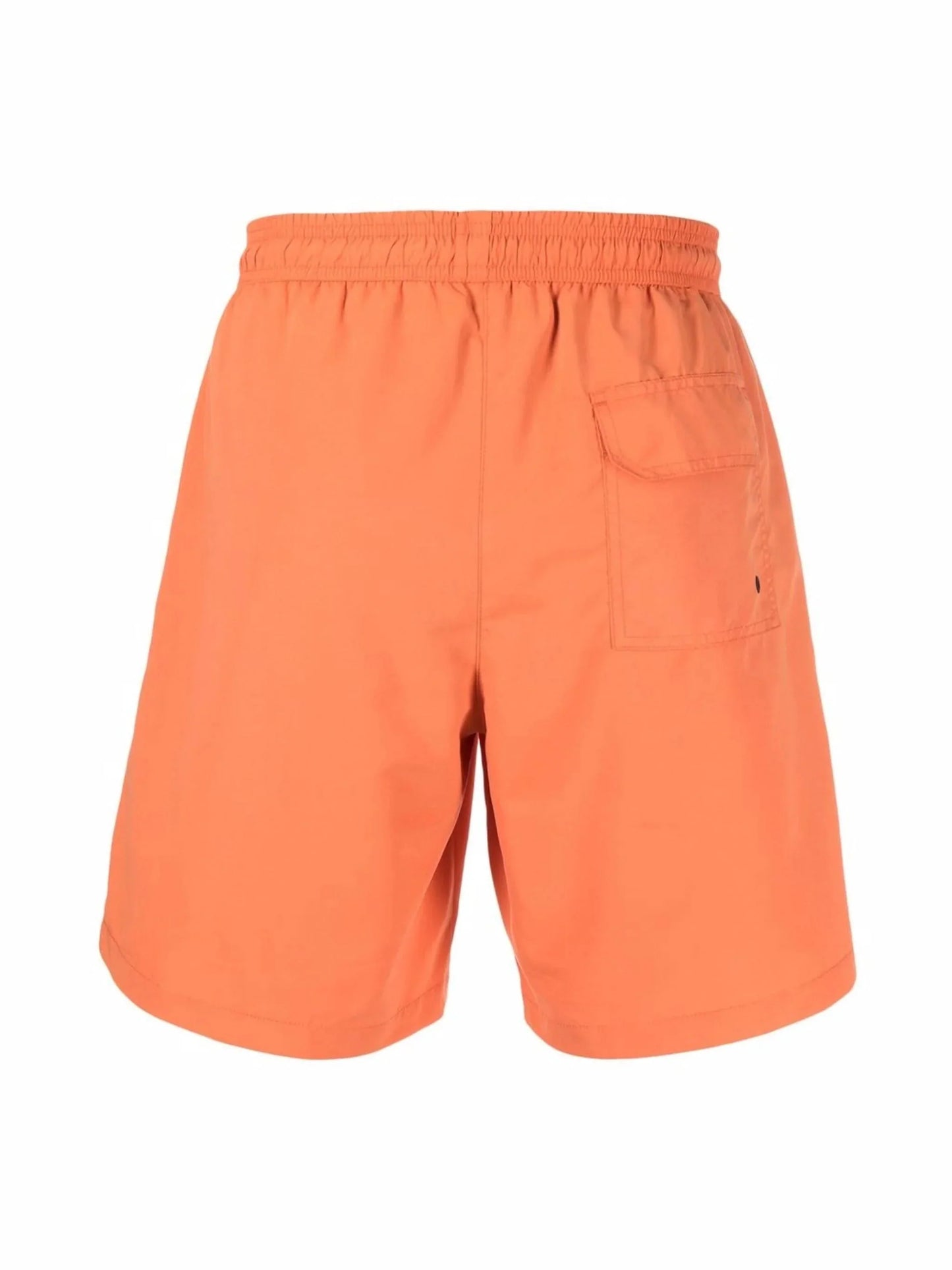 logo patch swim shorts by heron preston - bottegalusso: premier destination for modern luxury menswear