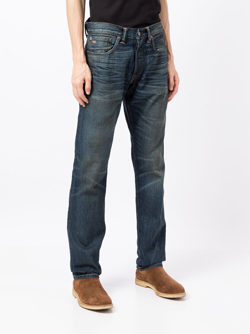 straight leg jeans by ralph lauren rrl - bottegalusso: premier destination for modern luxury menswear