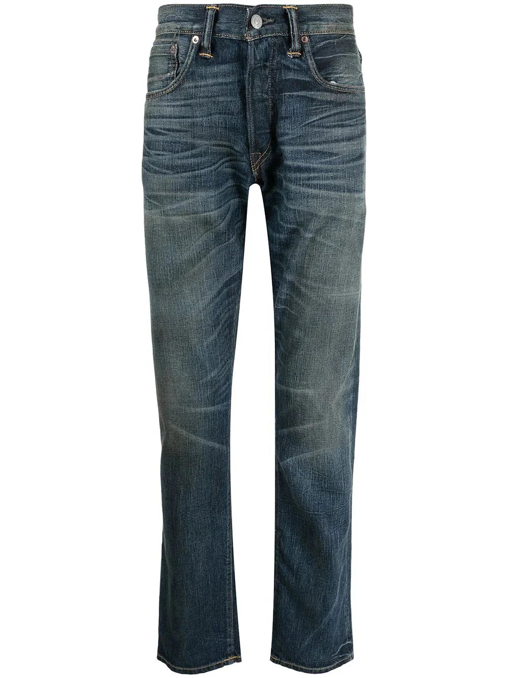 straight leg jeans by ralph lauren rrl - bottegalusso: premier destination for modern luxury menswear