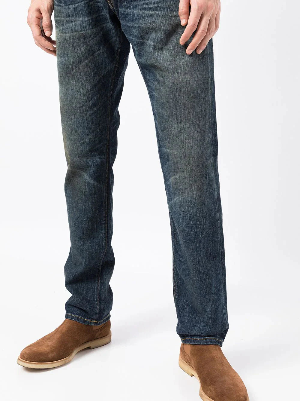 straight leg jeans by ralph lauren rrl - bottegalusso: premier destination for modern luxury menswear