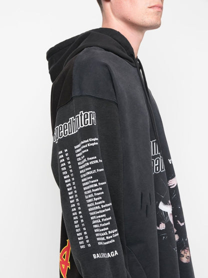 Upside Down Pullover Hoodie by Balenciaga - bottegalusso: Premier Destination for Modern Luxury Menswear