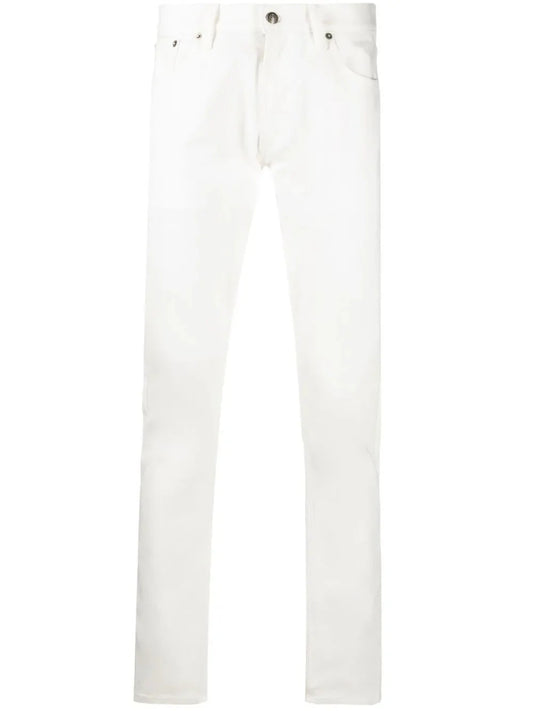 Stretch Cotton Slim Cut Jeans by Ralph Lauren Purple Label - bottegalusso: Premier Destination for Modern Luxury Menswear