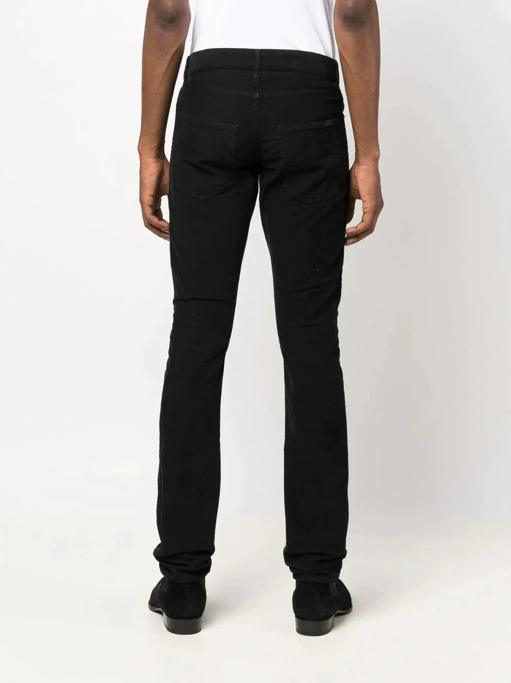 slim cut corduroy jeans by saint laurent - bottegalusso: premier destination for modern luxury menswear