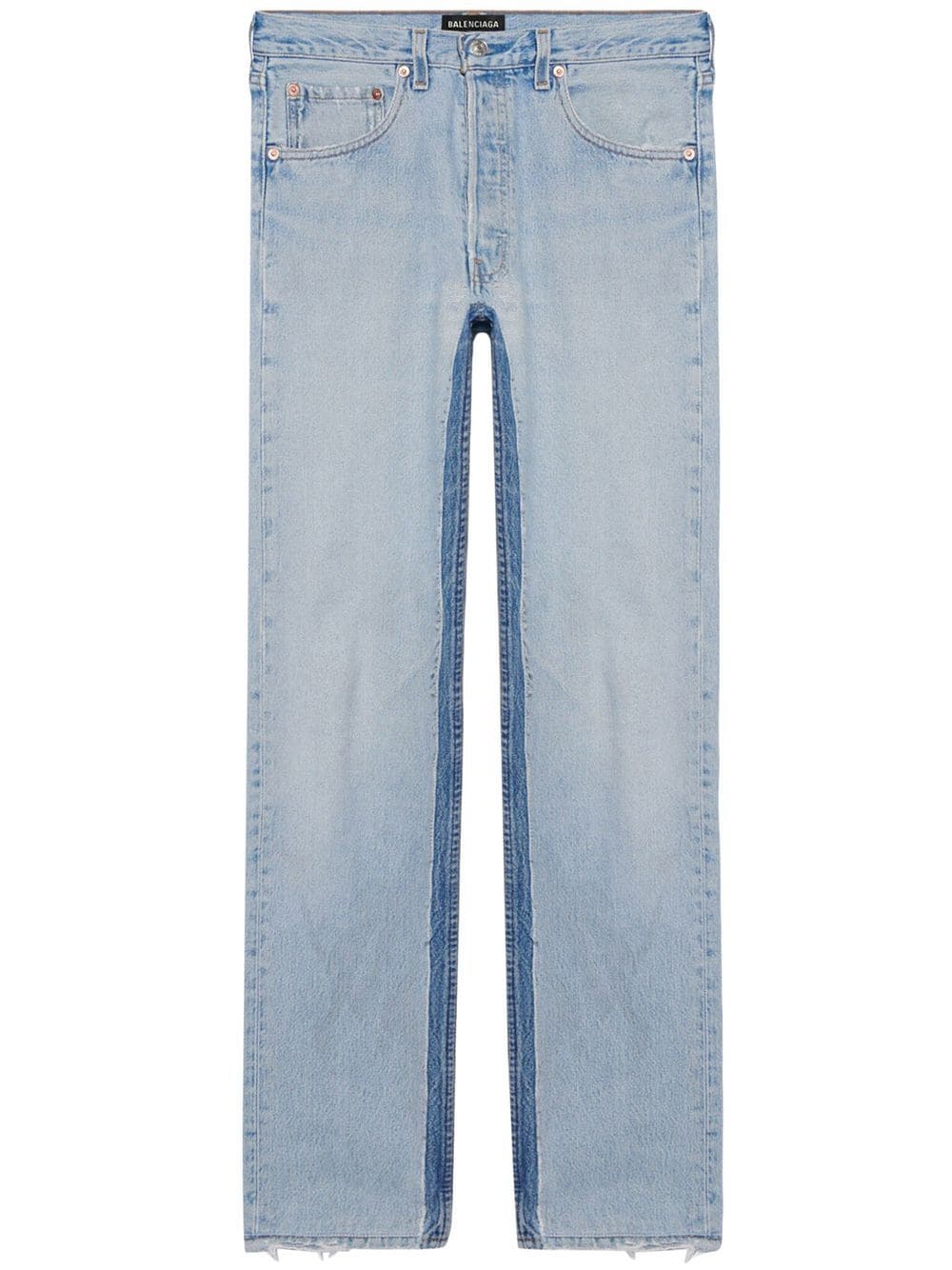 straight leg jeans by balenciaga - bottegalusso: premier destination for modern luxury menswear