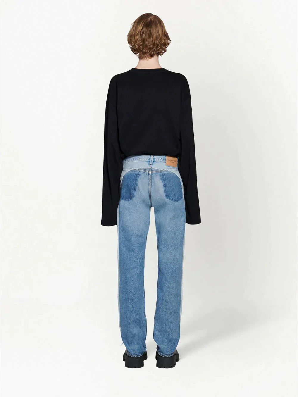 straight leg jeans by balenciaga - bottegalusso: premier destination for modern luxury menswear