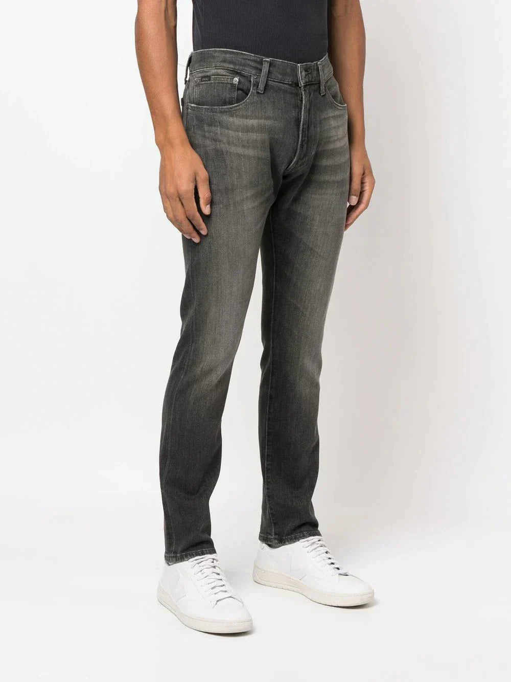 low rise slim cut jeans by polo ralph lauren - bottegalusso: premier destination for modern luxury menswear