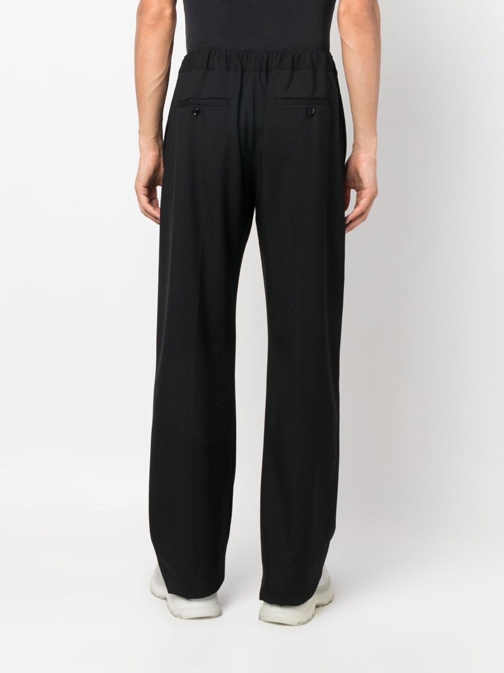 Straight Leg Pull On Trousers by Alexander McQueen - bottegalusso: Premier Destination for Modern Luxury Menswear