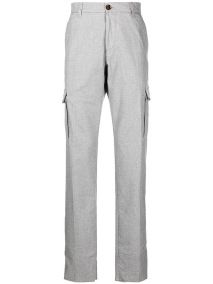 Stretch Cotton Cargo Pants by Moorer - bottegalusso: Premier Destination for Modern Luxury Menswear