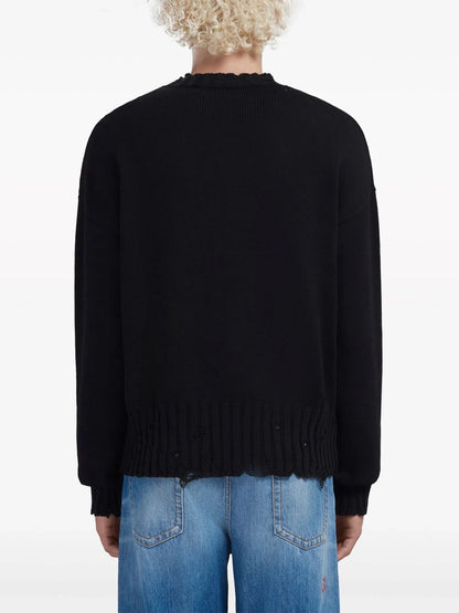 Twisted Crew Neck Jumper by Marni - bottegalusso: Premier Destination for Modern Luxury Menswear