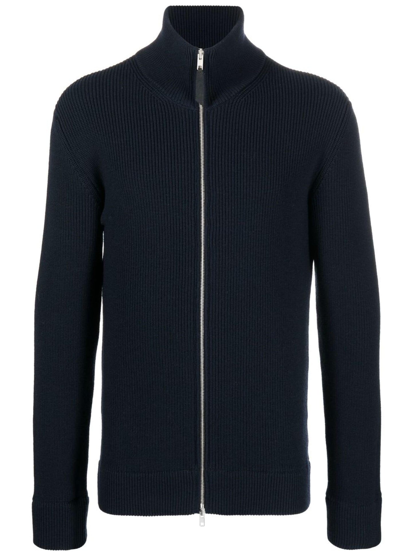 ribbed zip up cardigan by maison margiela - bottegalusso: premier destination for modern luxury menswear