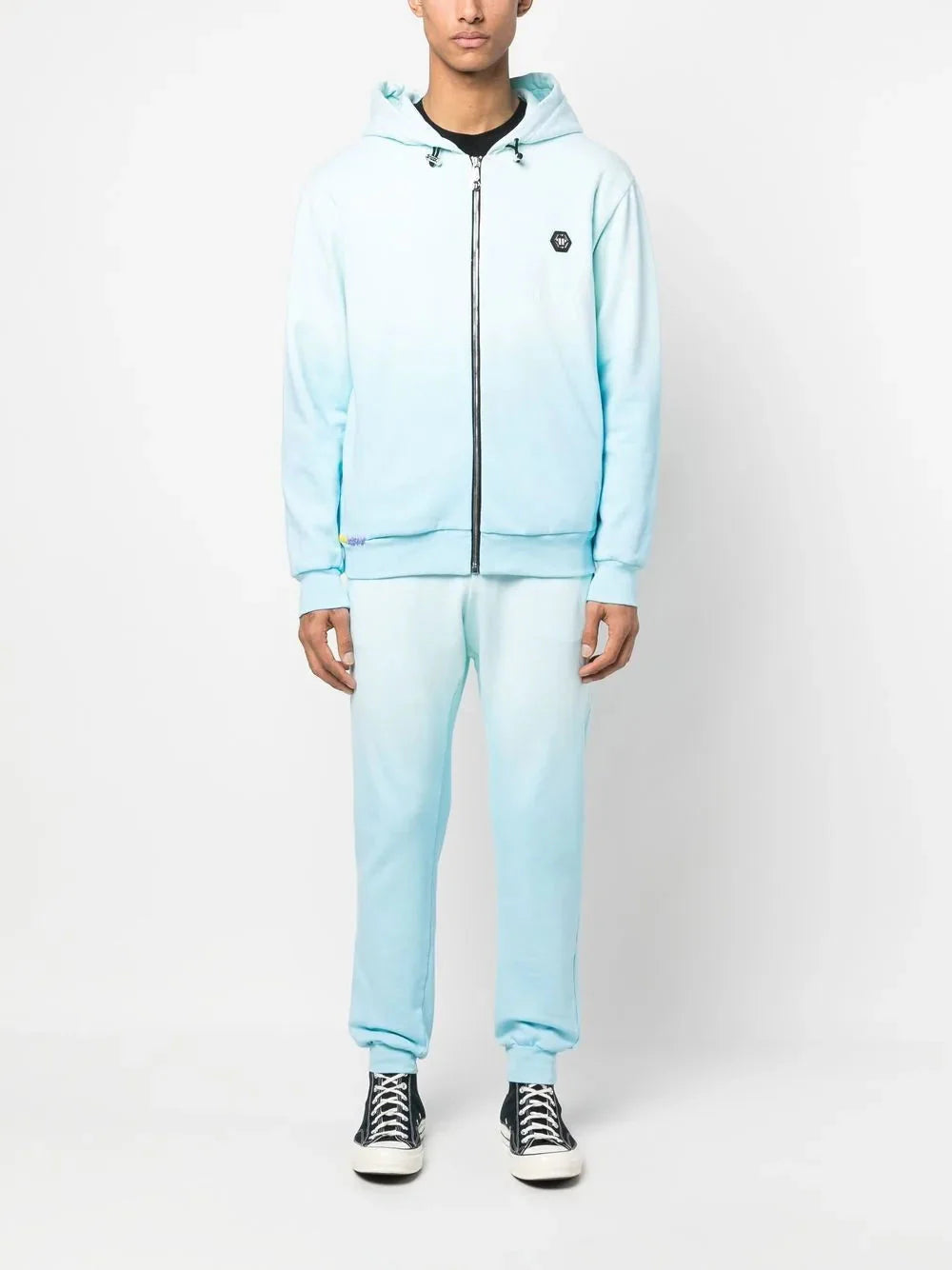 logo print tracksuit set by philipp plein - bottegalusso: premier destination for modern luxury menswear