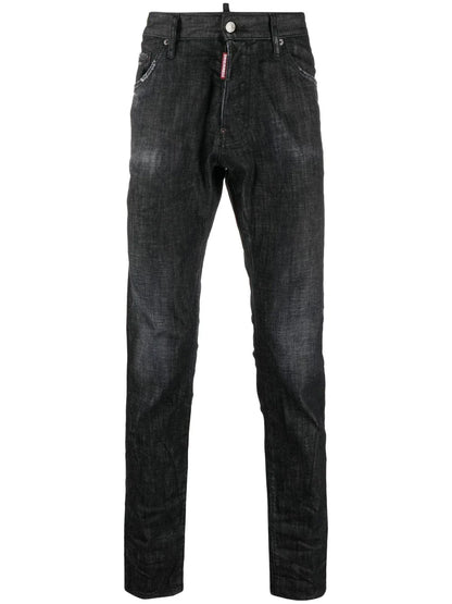 Tapered Slim Cut Jeans by Dsquared2 - bottegalusso: Premier Destination for Modern Luxury Menswear