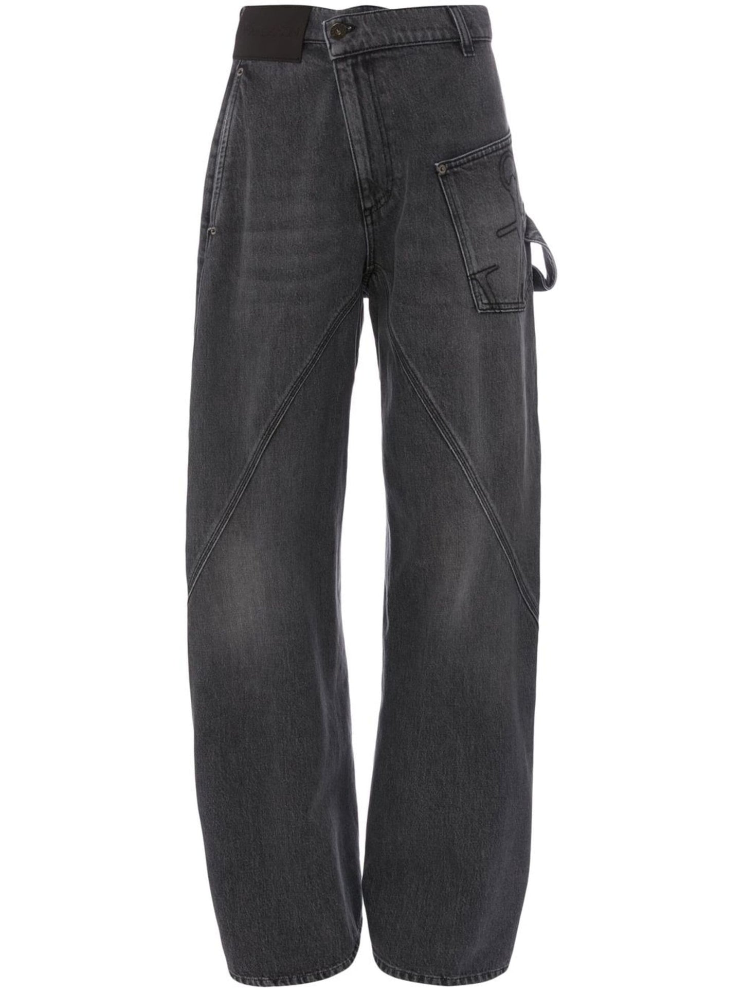 twisted workwear jeans by jw anderson - bottegalusso: premier destination for modern luxury menswear