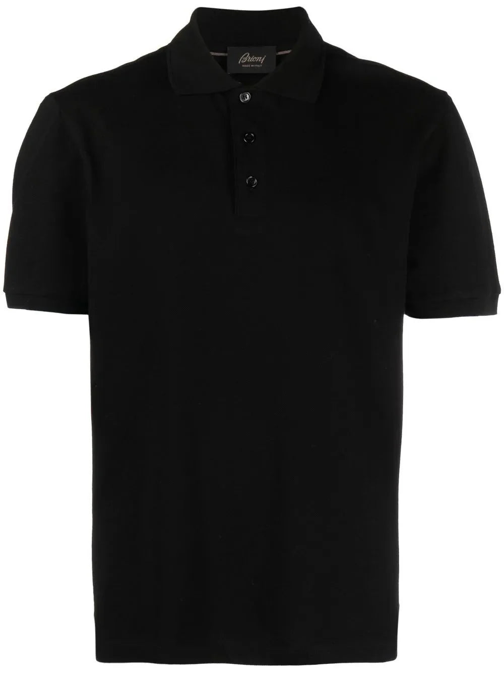 short sleeve polo shirt by brioni - bottegalusso: premier destination for modern luxury menswear