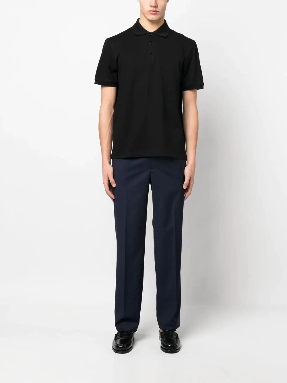 short sleeve polo shirt by brioni - bottegalusso: premier destination for modern luxury menswear