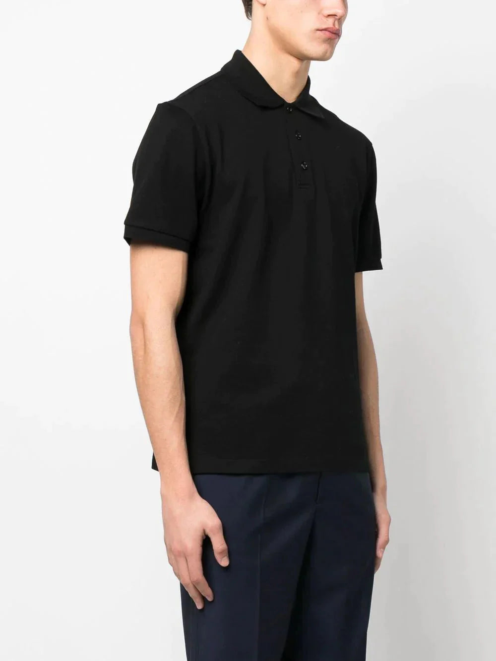 short sleeve polo shirt by brioni - bottegalusso: premier destination for modern luxury menswear