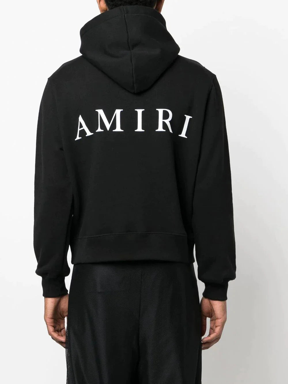 ma core logo print hoodie by amiri - bottegalusso: premier destination for modern luxury menswear