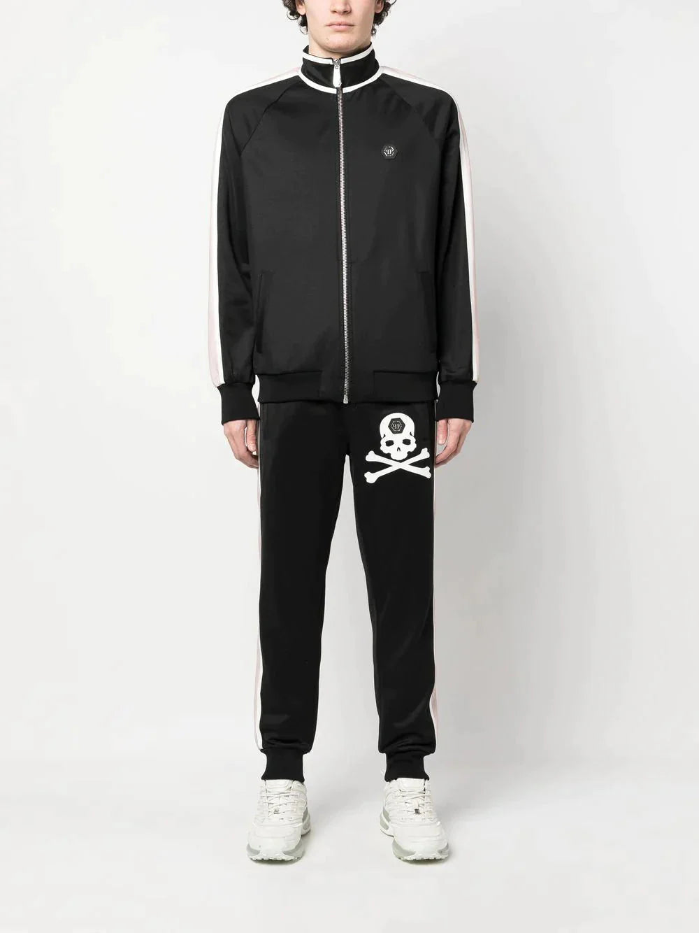 gothic plein tracksuit set by philipp plein - bottegalusso: premier destination for modern luxury menswear