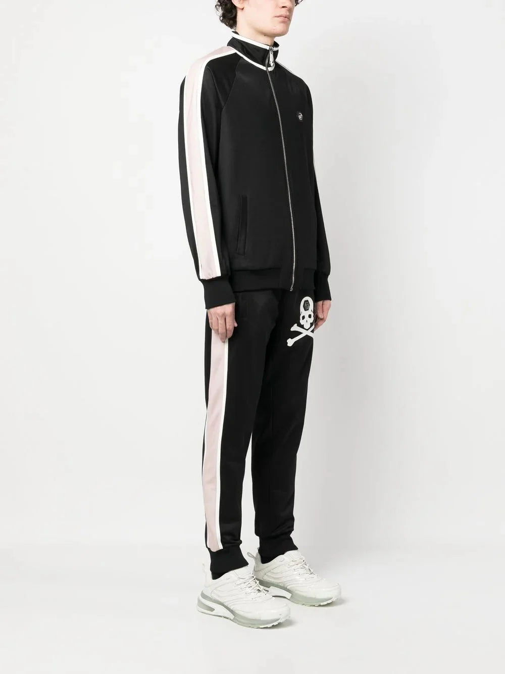 gothic plein tracksuit set by philipp plein - bottegalusso: premier destination for modern luxury menswear