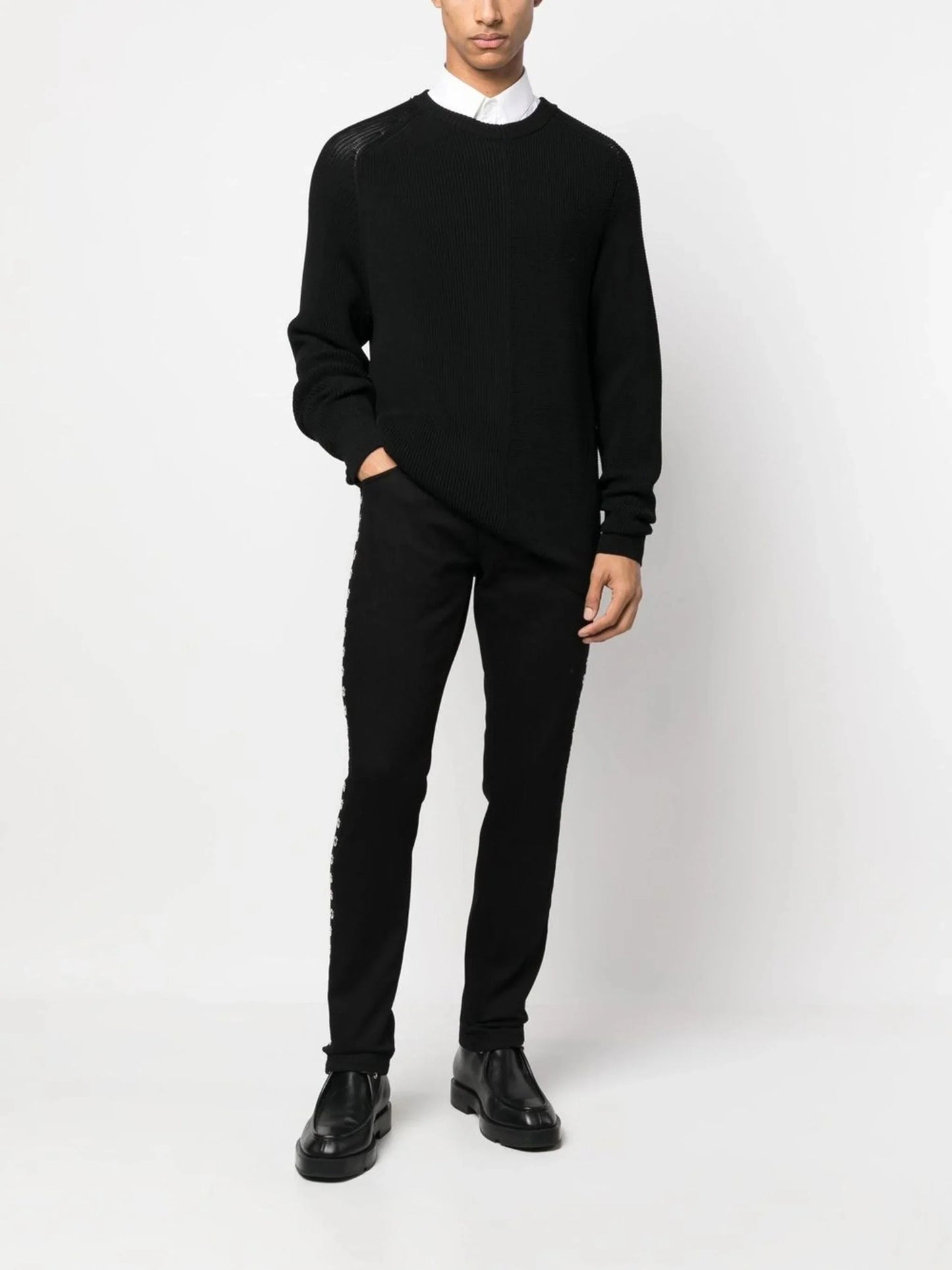 mid rise skinny jeans by alexander mcqueen - bottegalusso: premier destination for modern luxury menswear