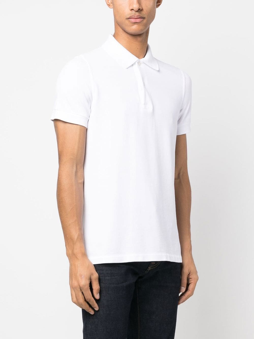 short sleeve polo shirt by tom ford - bottegalusso: premier destination for modern luxury menswear