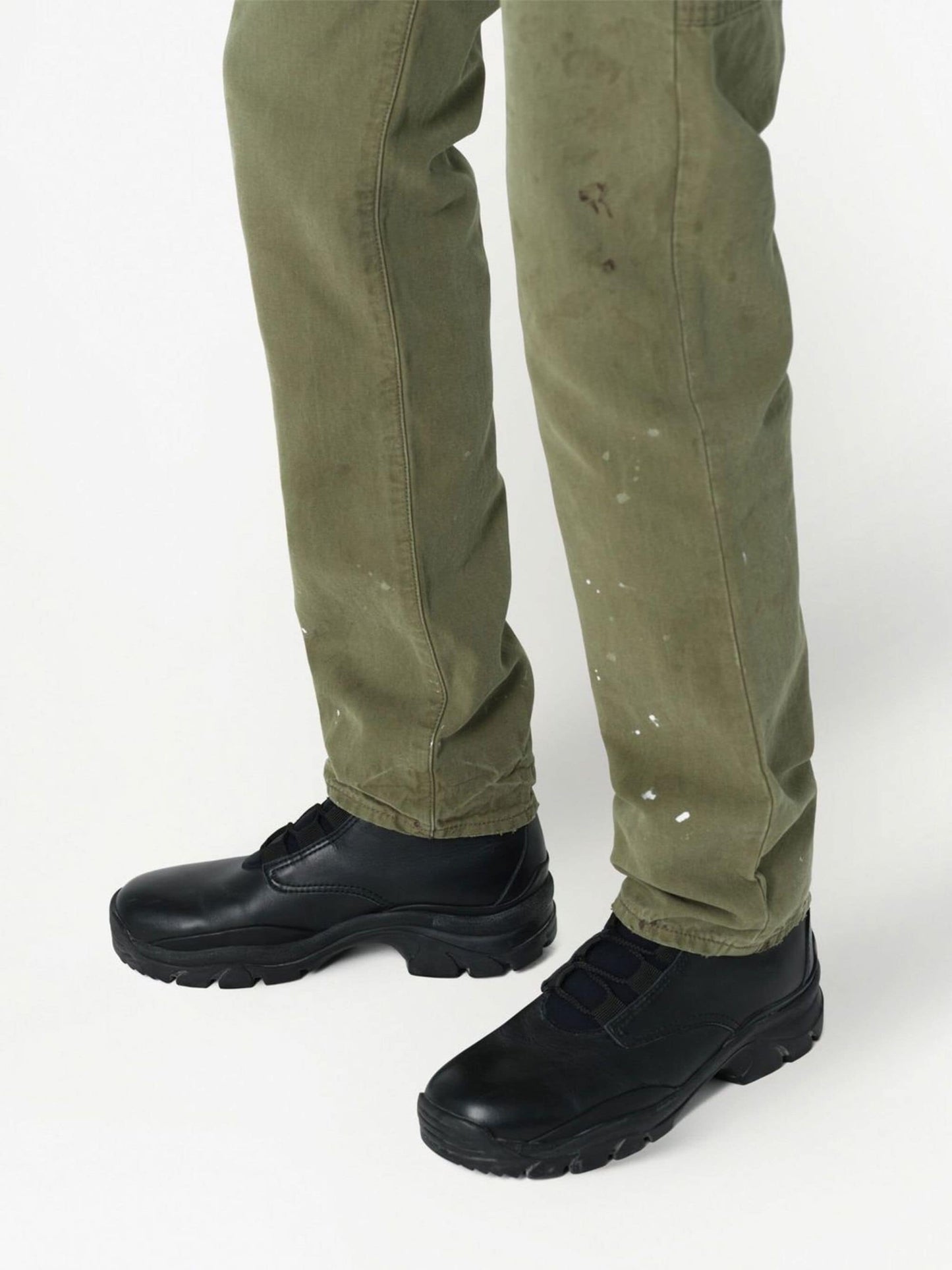 straight leg work pants by john elliott - bottegalusso: premier destination for modern luxury menswear