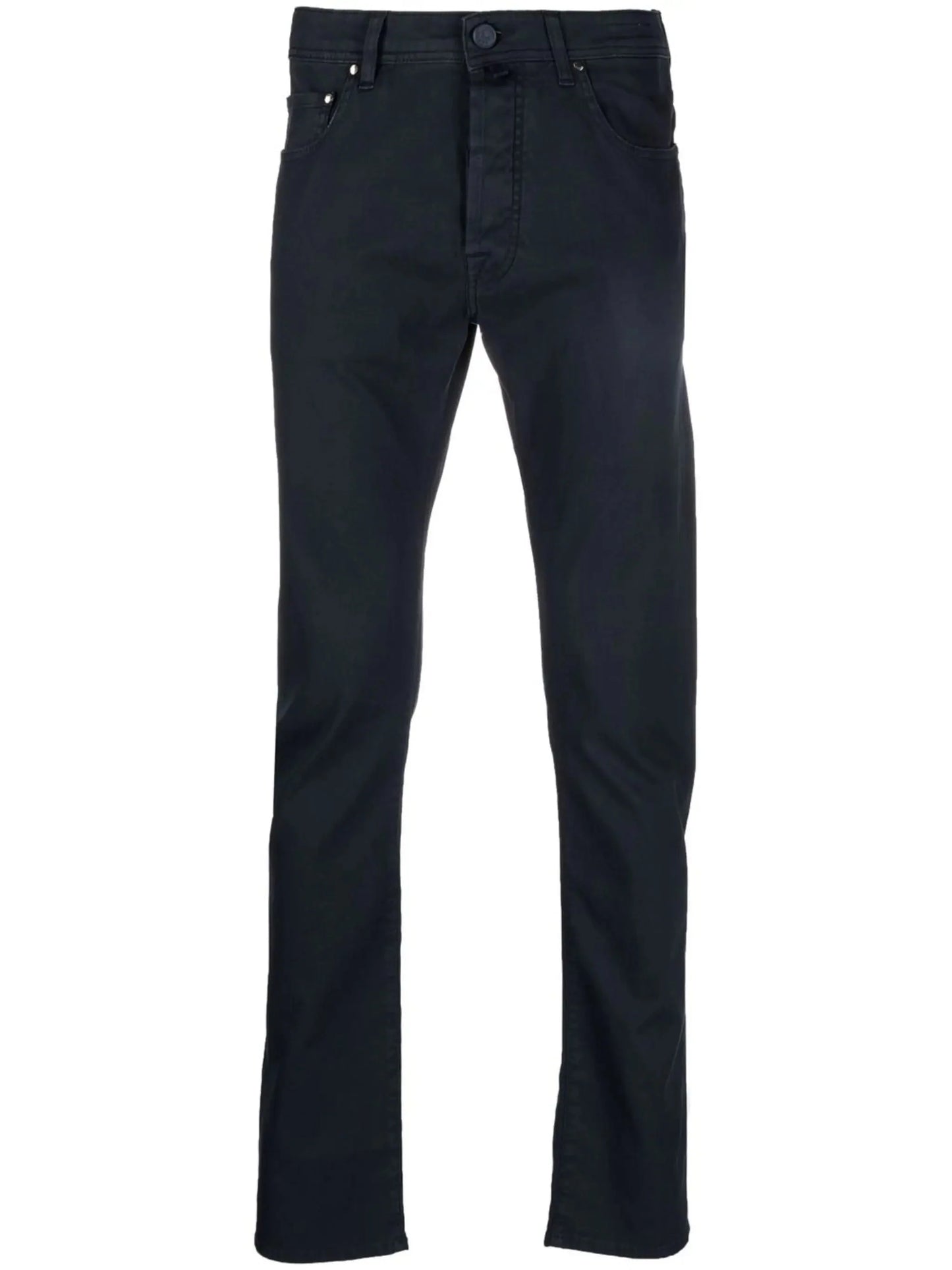 textured finish straight leg pants by jacob cohën - bottegalusso: premier destination for modern luxury menswear