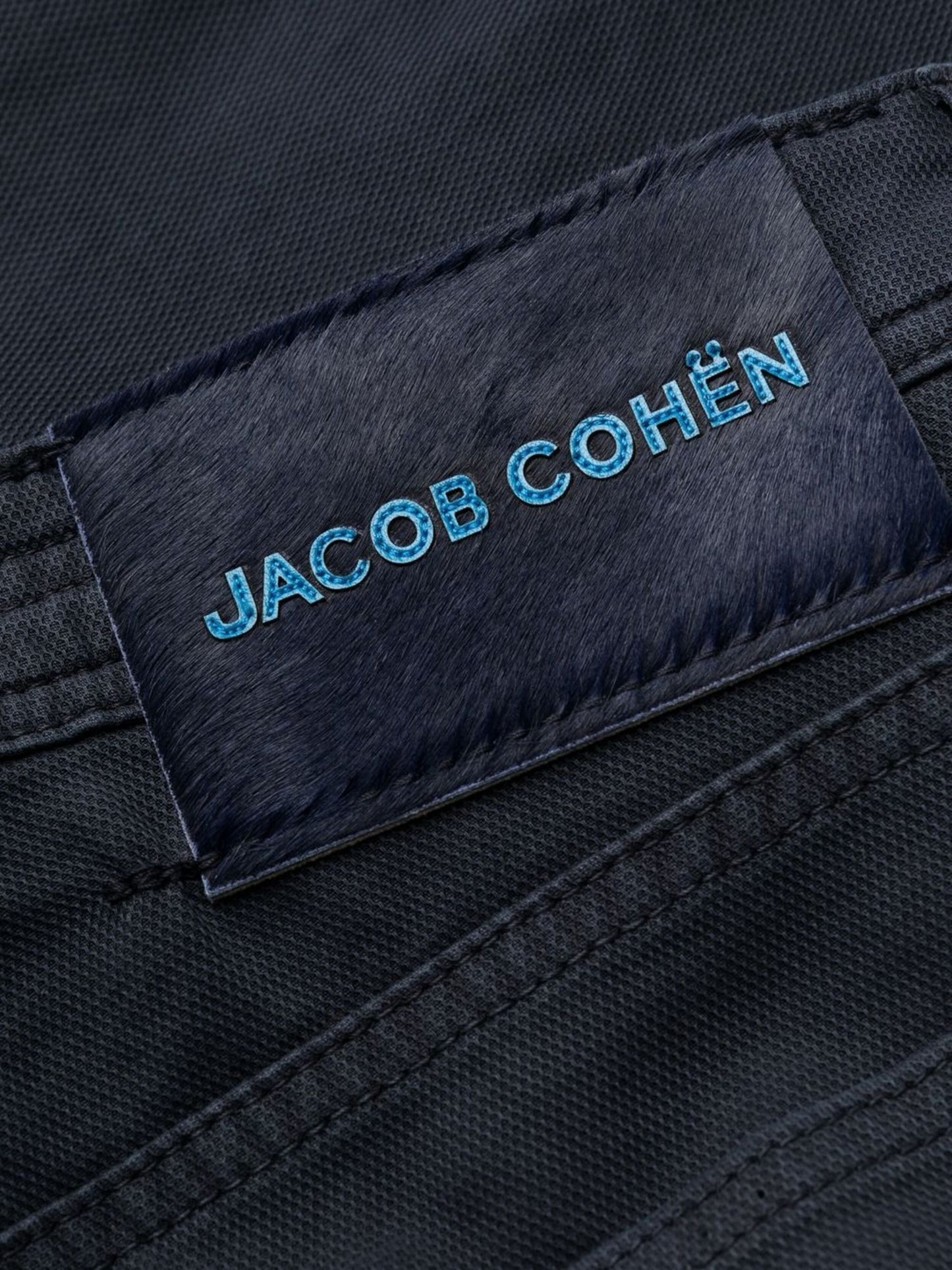 textured finish straight leg pants by jacob cohën - bottegalusso: premier destination for modern luxury menswear