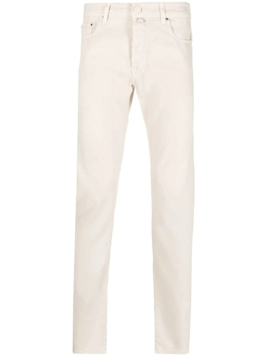 Textured Finish Straight Leg Pants by Jacob Cohën - bottegalusso: Premier Destination for Modern Luxury Menswear