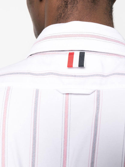 Vertical Stripe Pattern Cotton Shirt