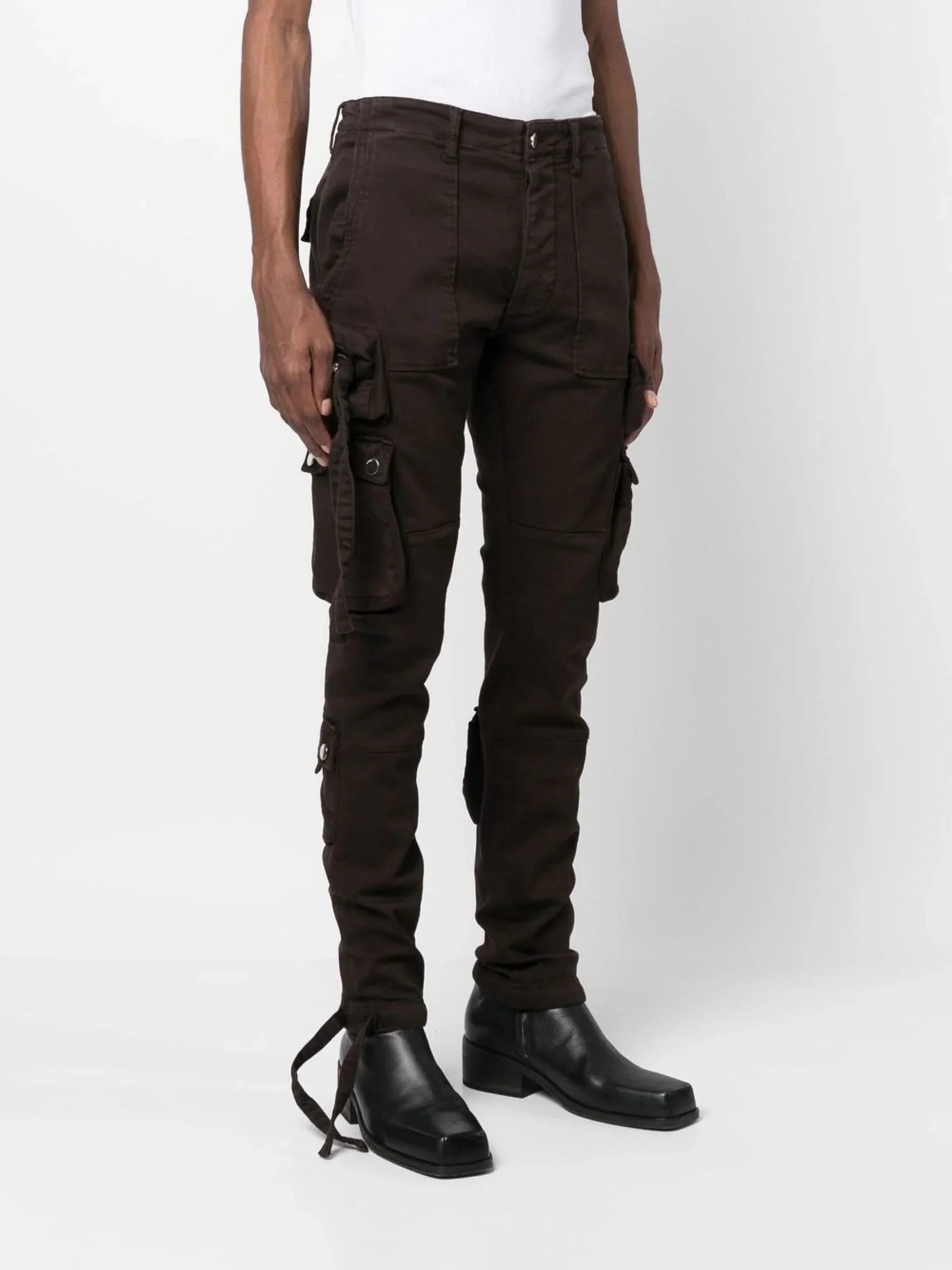 slim fit cargo pants by amiri - bottegalusso: premier destination for modern luxury menswear