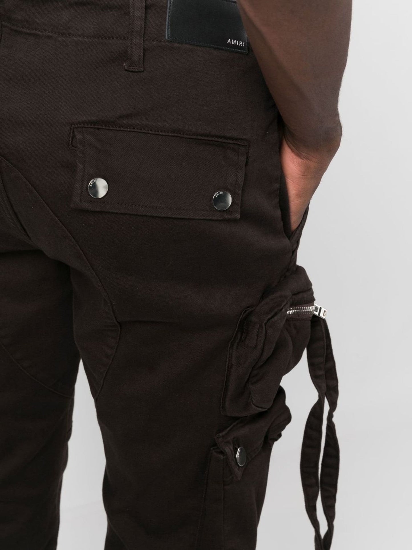 slim fit cargo pants by amiri - bottegalusso: premier destination for modern luxury menswear