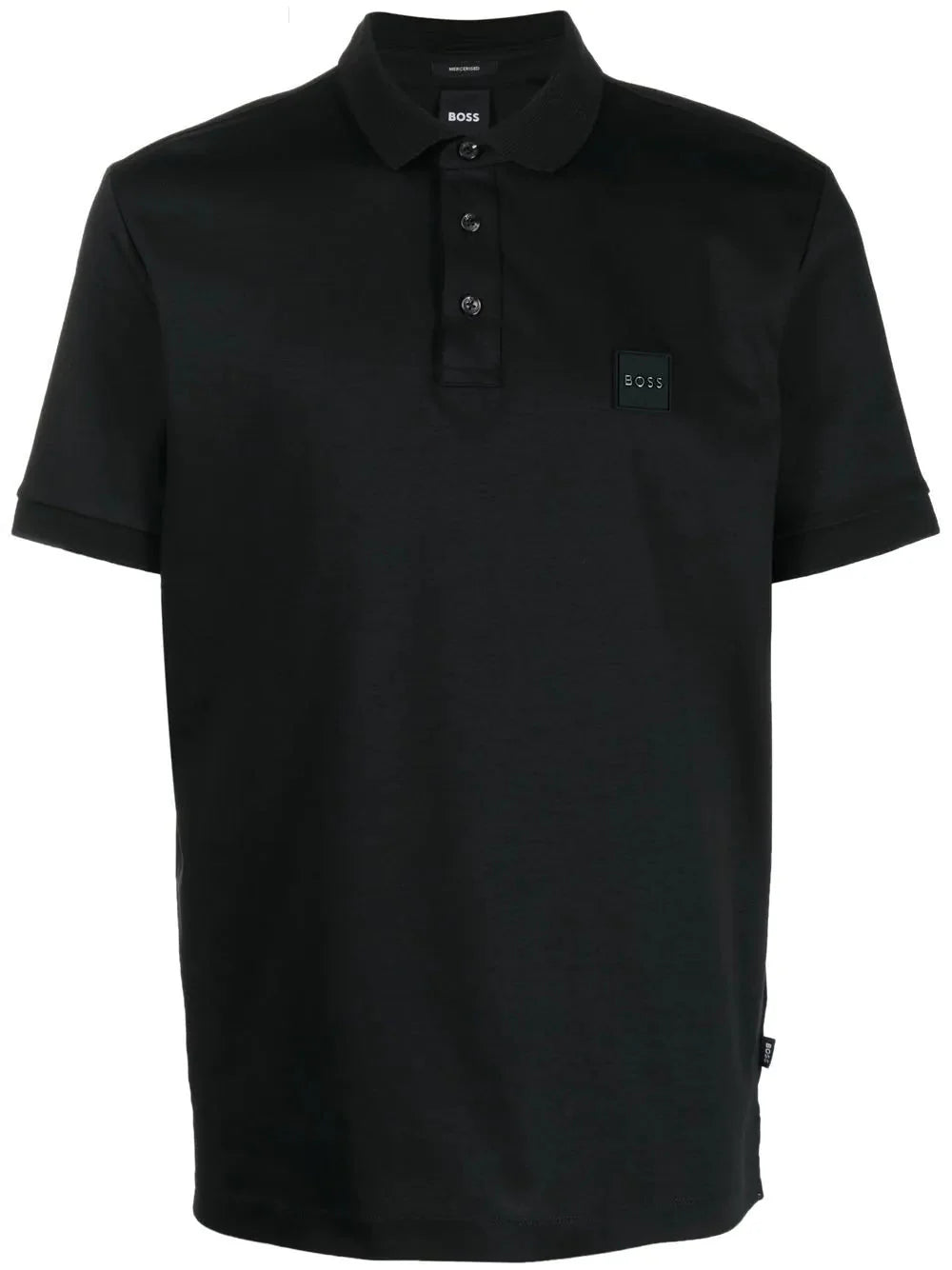 plain polo shirt by boss - bottegalusso: premier destination for modern luxury menswear