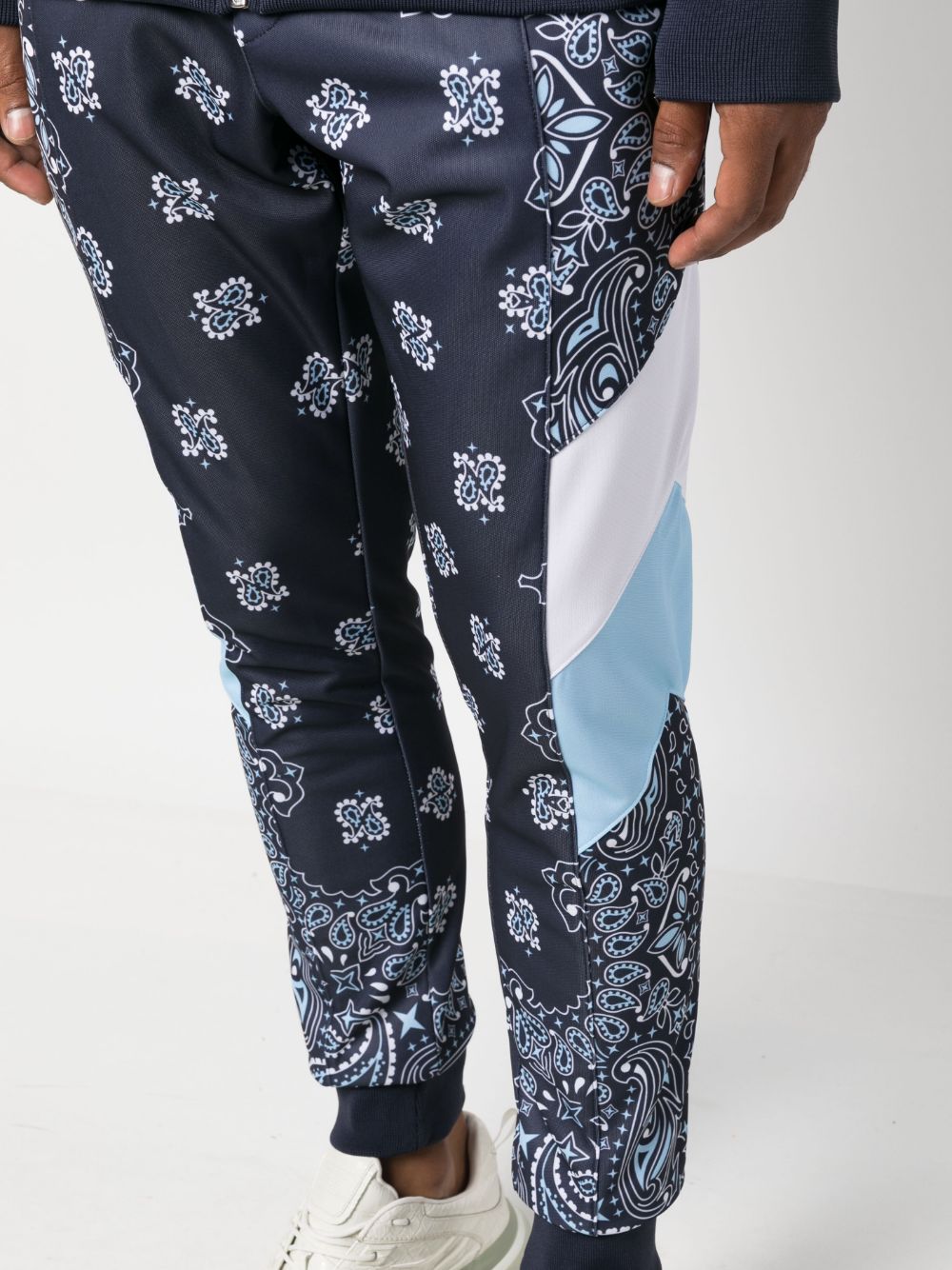 paisley print tracksuit by philipp plein - bottegalusso: premier destination for modern luxury menswear