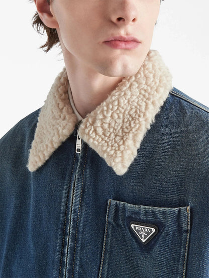 Padded Denim Jacket