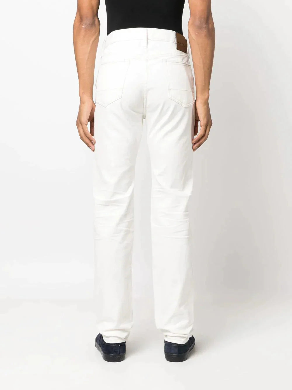 slim cut cotton jeans by tom ford - bottegalusso: premier destination for modern luxury menswear