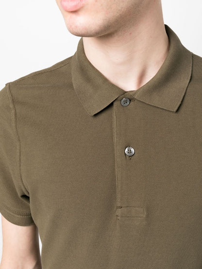 Piqué Weave Polo Shirt by Tom Ford - bottegalusso: Premier Destination for Modern Luxury Menswear