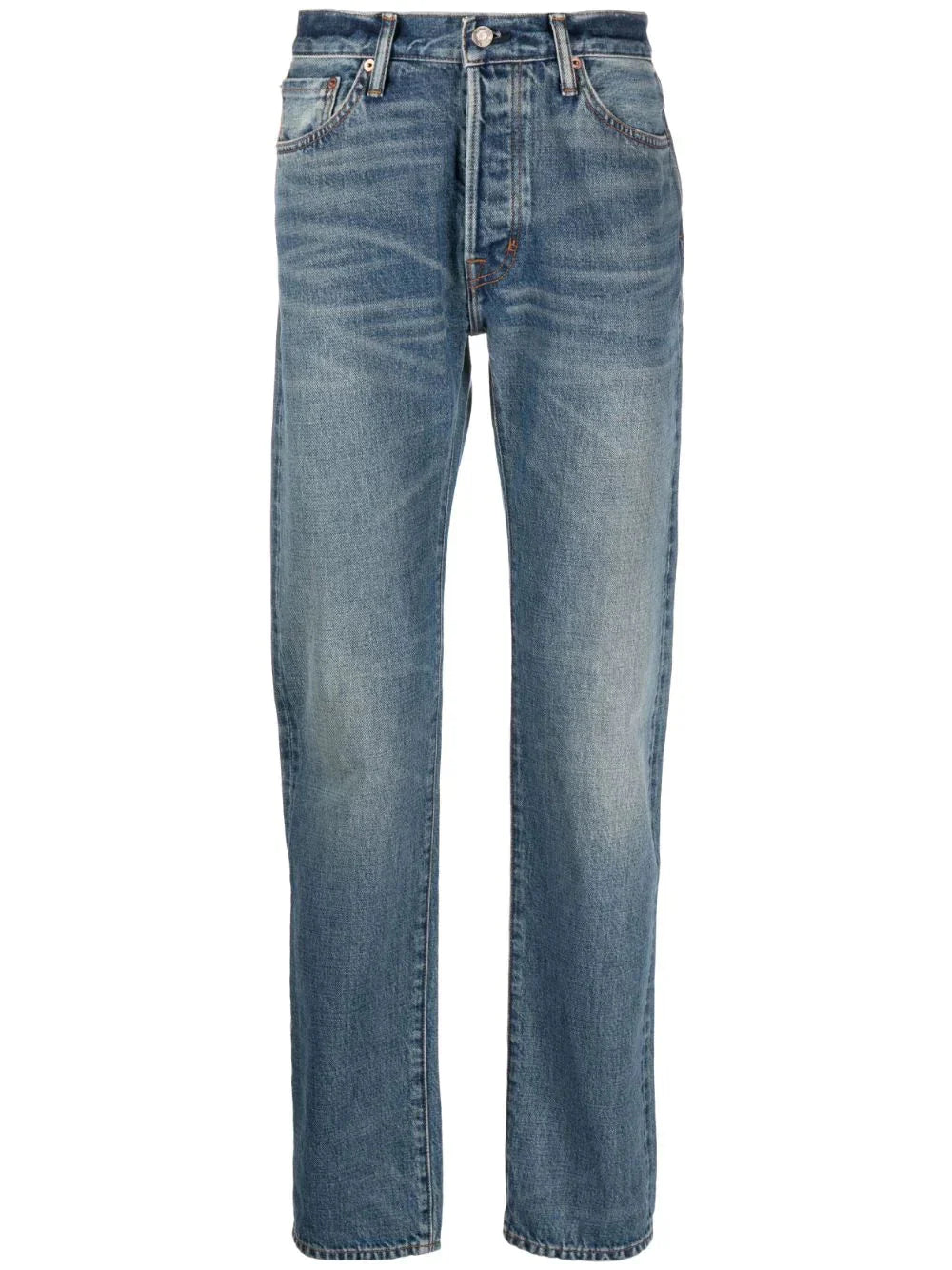 mid rise straight leg jeans by tom ford - bottegalusso: premier destination for modern luxury menswear