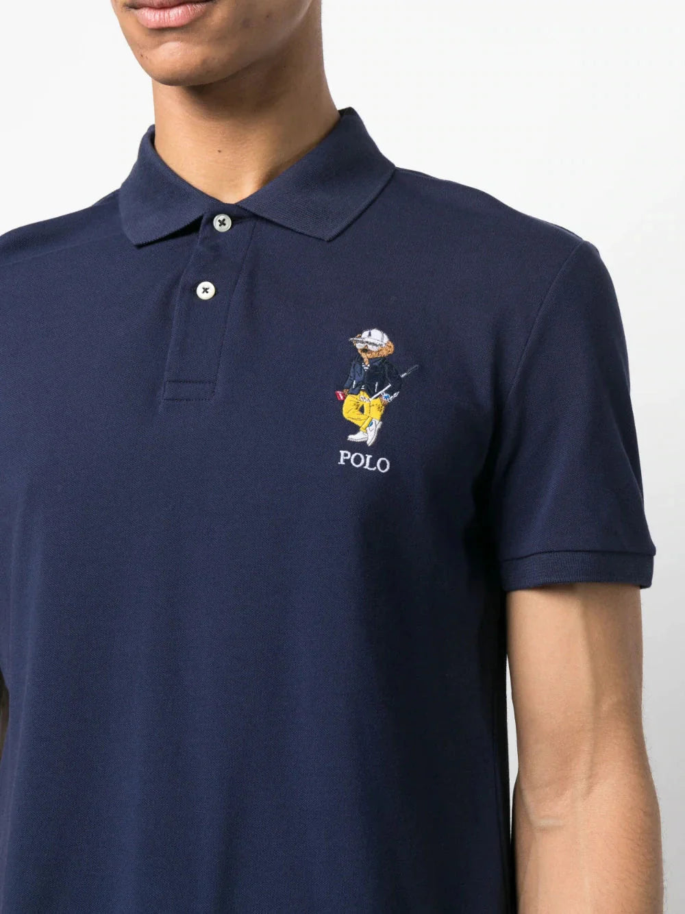 polo bear performance polo shirt by ralph lauren - bottegalusso: premier destination for modern luxury menswear