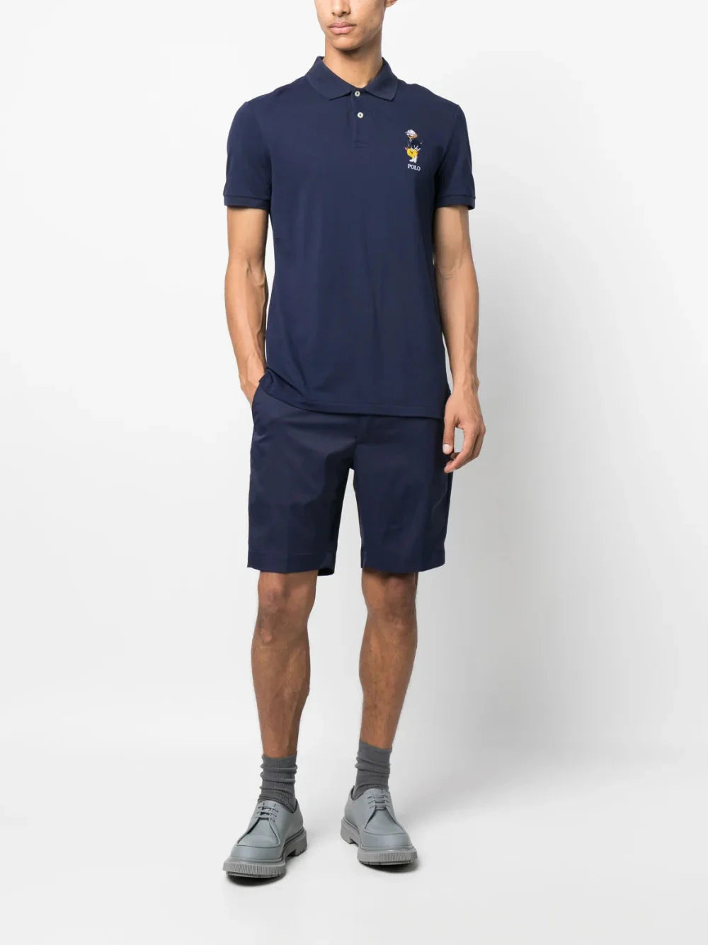 polo bear performance polo shirt by ralph lauren - bottegalusso: premier destination for modern luxury menswear