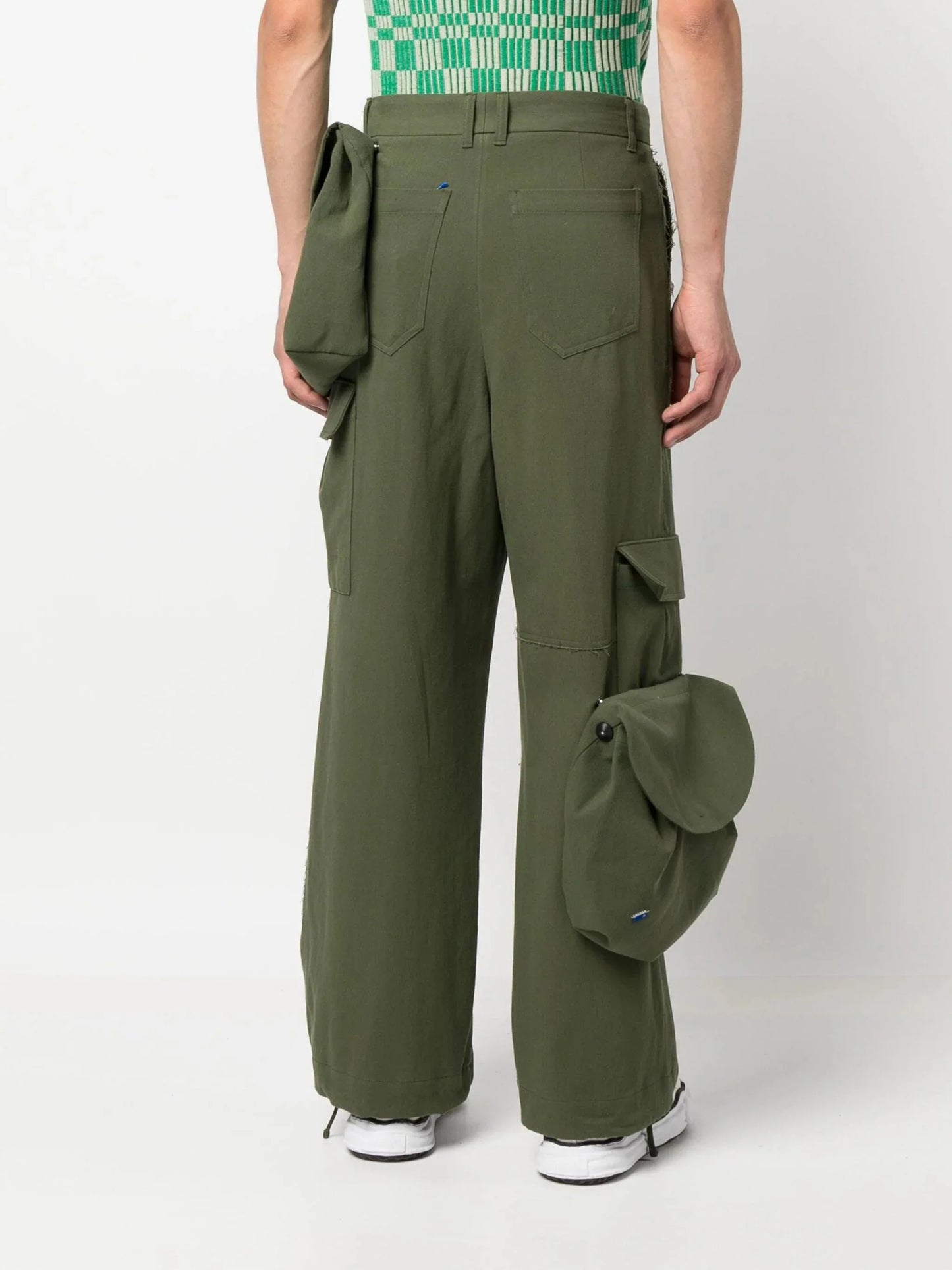 tard cotton cargo pants by ader error - bottegalusso: premier destination for modern luxury menswear