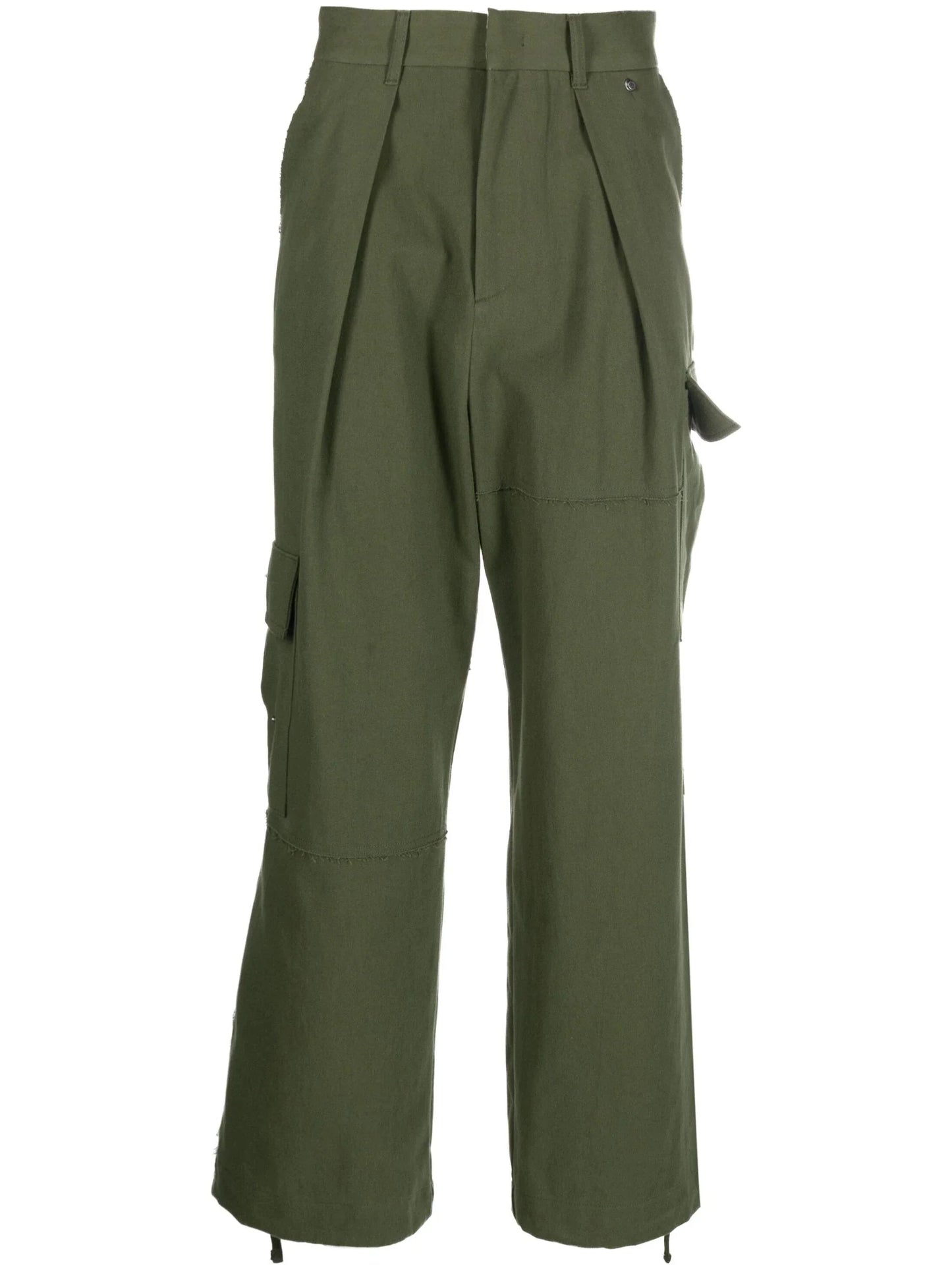 tard cotton cargo pants by ader error - bottegalusso: premier destination for modern luxury menswear