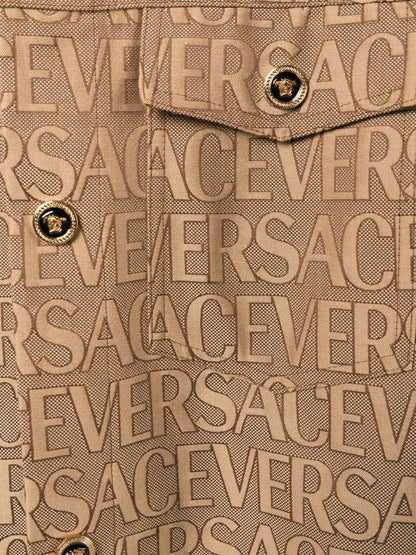 Versace Allover Jacquard Shirt