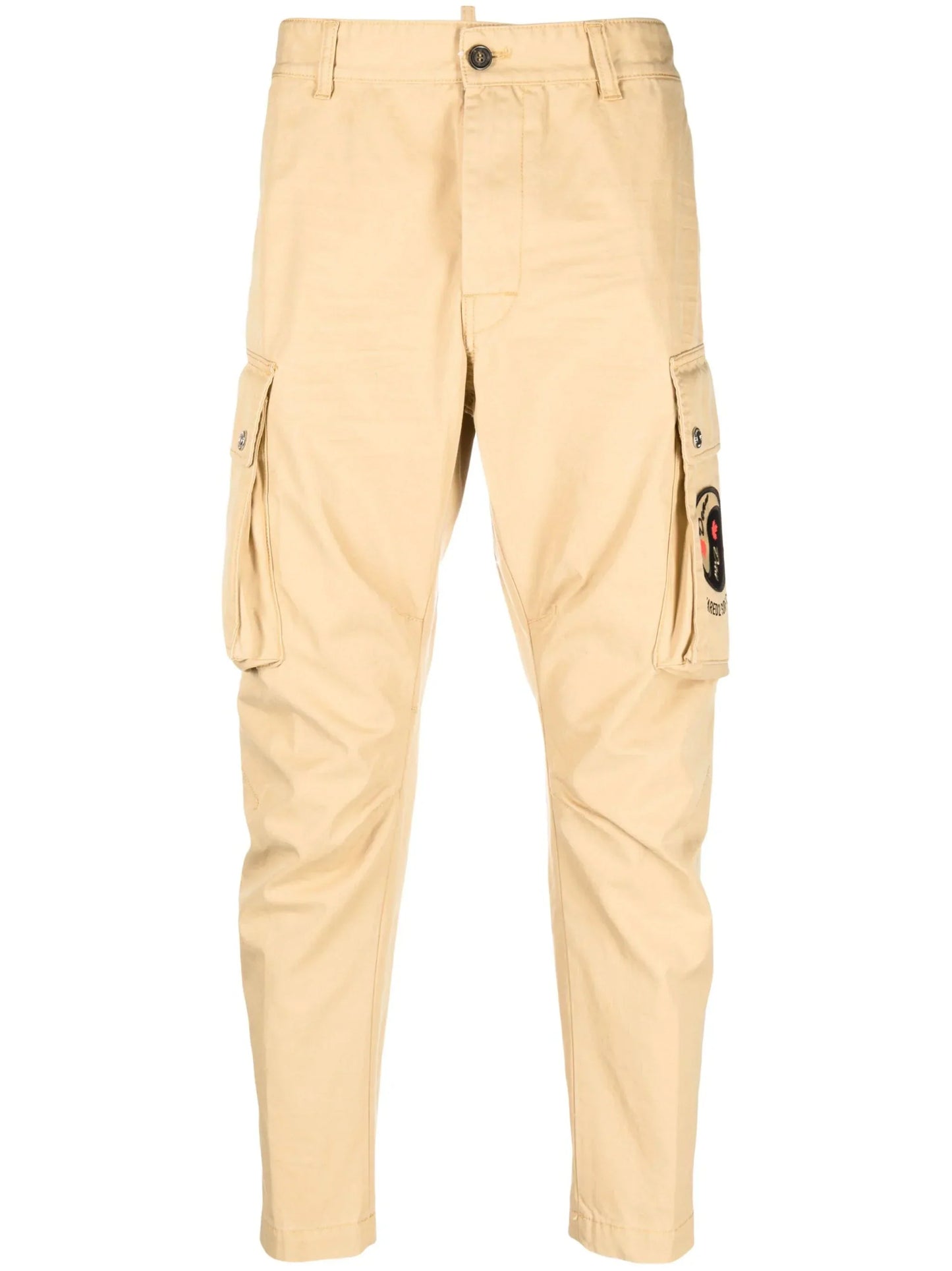 tapered leg cargo pants by dsquared2 - bottegalusso: premier destination for modern luxury menswear