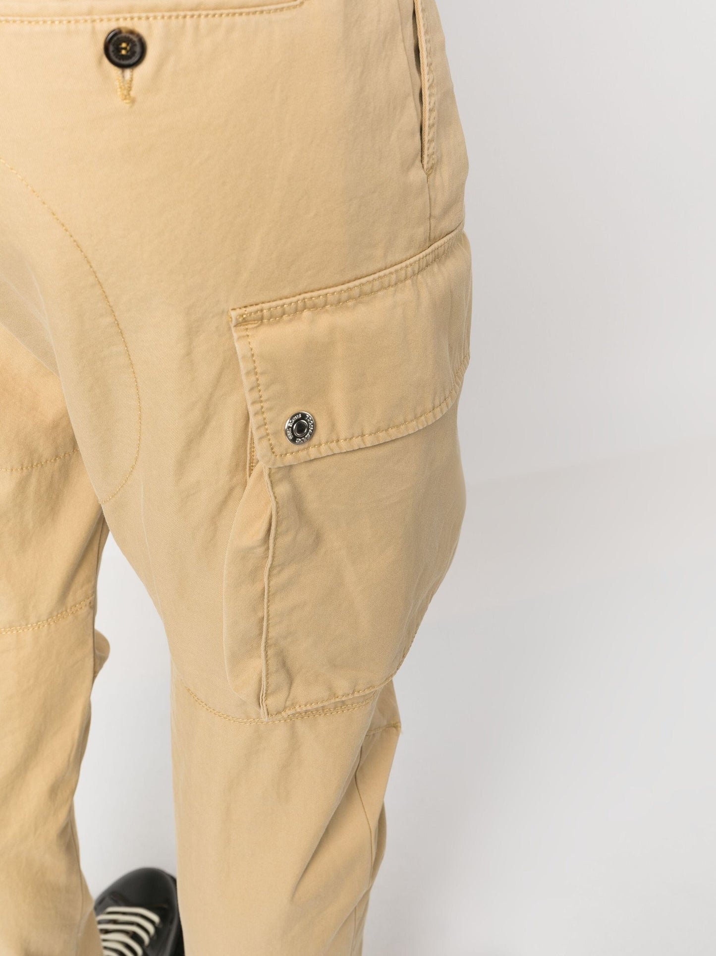 tapered leg cargo pants by dsquared2 - bottegalusso: premier destination for modern luxury menswear