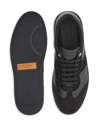 Logo-Debossed Low Top Sneakers by Ferragamo - bottegalusso: Premier Destination for Modern Luxury Menswear